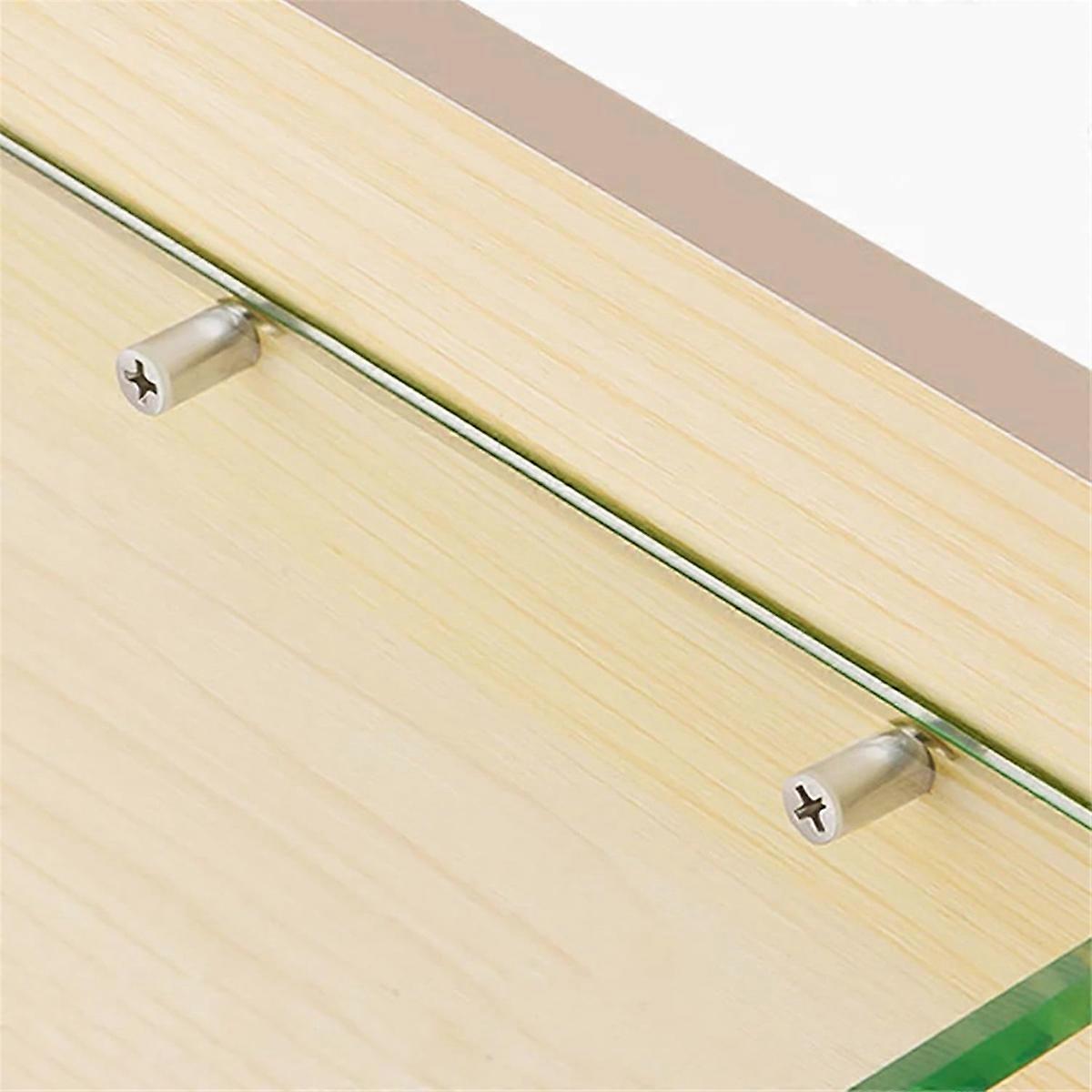Fixed Support Self-Tapping Cross-Screw, Cabinet Glass Partition Nails Cross, with Rubber Sleeve Scre