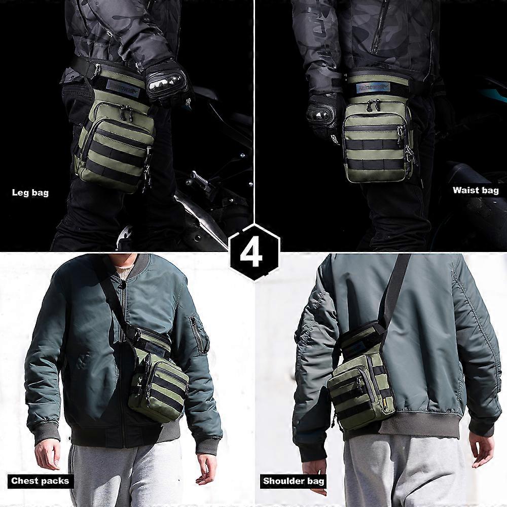 حقيبة دراجة نارية متعددة الوظائف تنفس دراجة نارية ركوب حقيبة الساق حقيبة الخصر سعة كبيرة ركوب حقيبة الساق حقيبة دراجة حقيبة ركوب في الهواء الطلق حقيبة ركوب