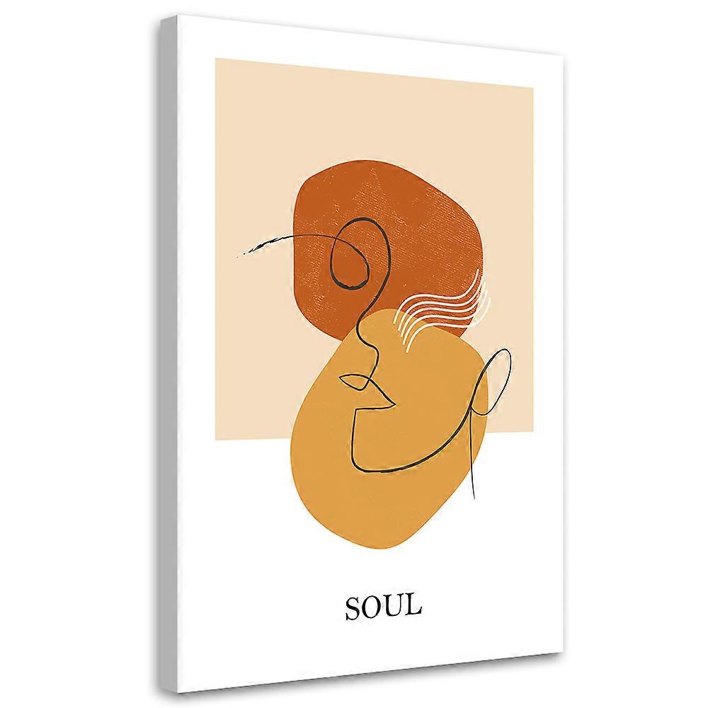 Lienzo de formas y líneas boho - 70x100