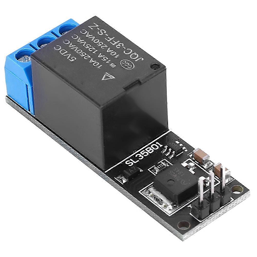 1 Channel Bistable Self Locking Trigger Board Button MCU Low Level Relay Module 12V