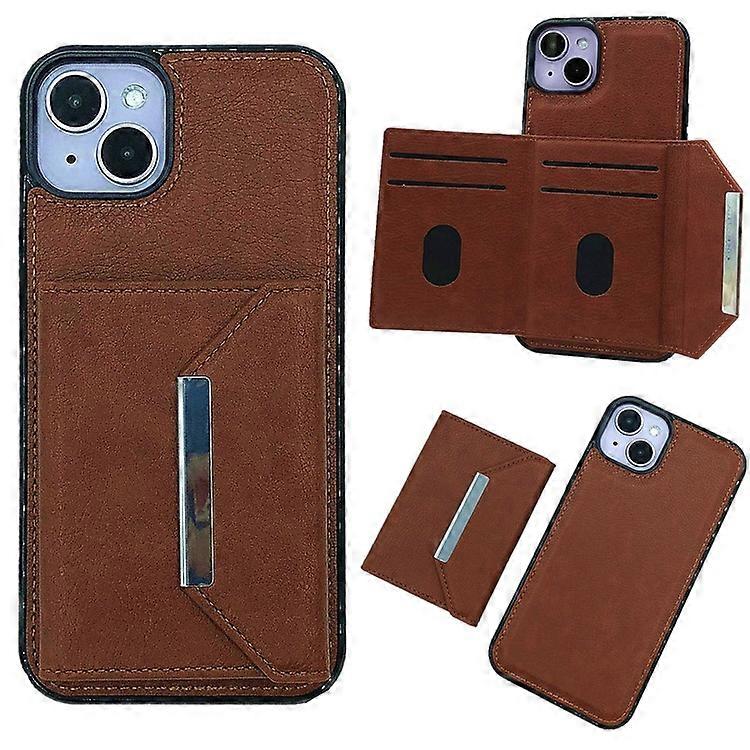 Compatible For iPhone 15 Plus Case Detachable 2 in 1 Leather Back Phone Cover