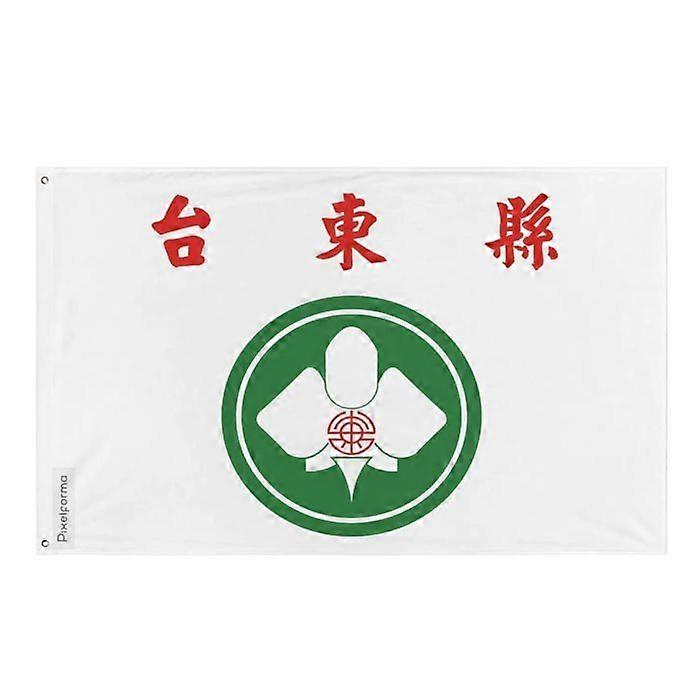 Taitung County Flag – 120 x 180 cm – Polyester – Iron Eyelets – Durable