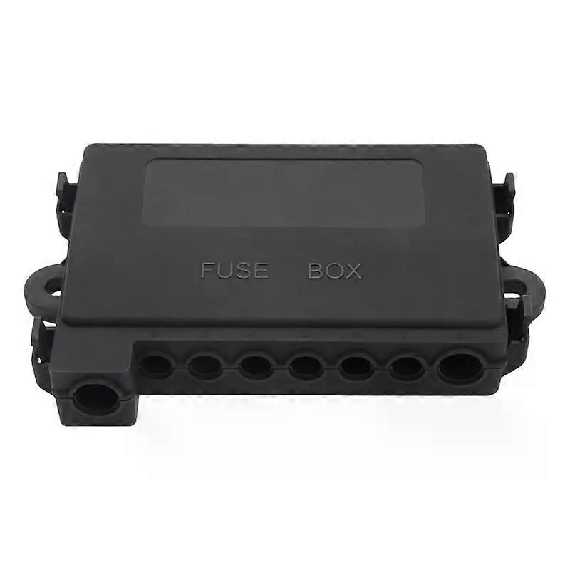7-way Fuses Box Block DC70V Device Assembly Circuit Junction Box 15A250A