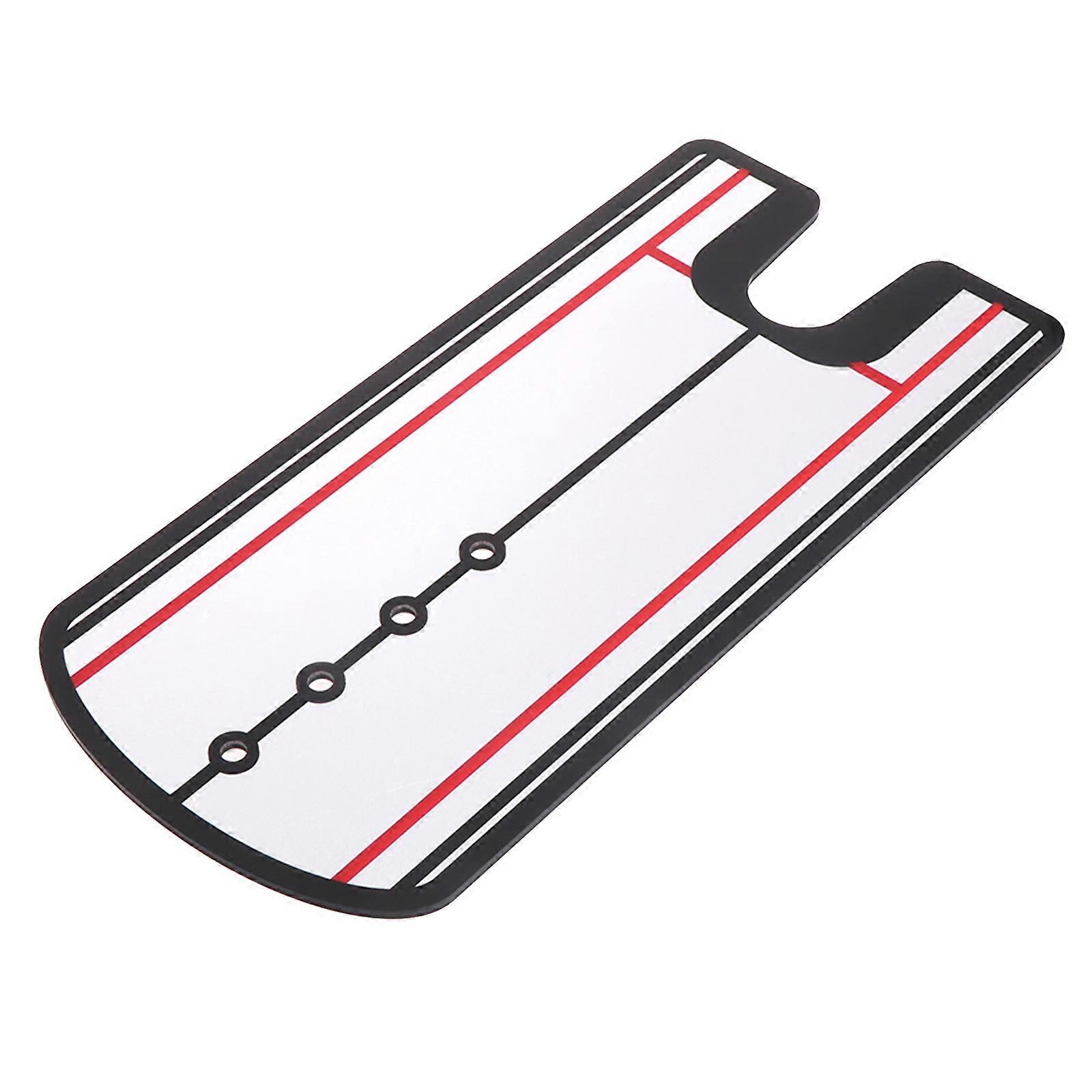 Golf Putting Alignement Miroir Portable Swing Aides à l’entraînement Entraînement Putting Trainer Taille 12 « L x 6 » W Comme on le voit sur PGA-Tour