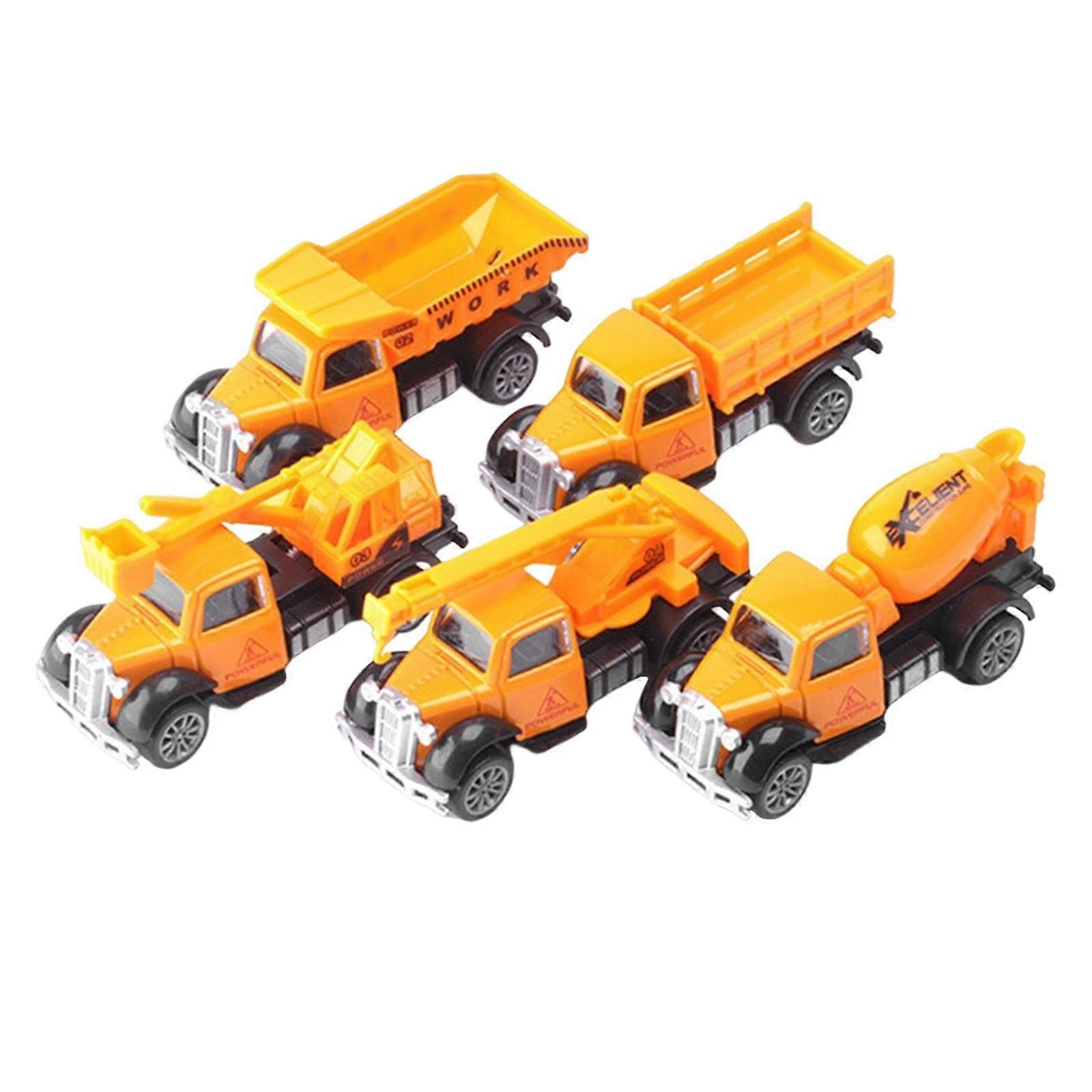 1:82 Scale Mini Diecast Car Model Engineering Car Toy for Toddlers Children