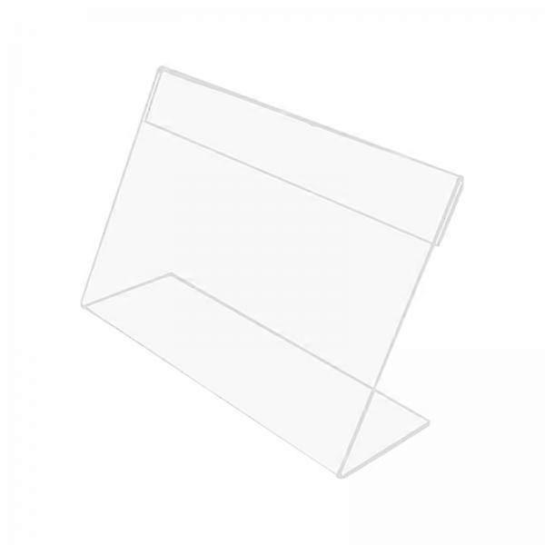 Modern Acrylic Sign Display Stand Set