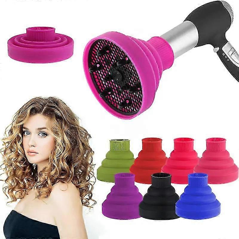 Universal Folding Hair Diffuser with Curling Blow Dryer and Diffuser Cover for Styling