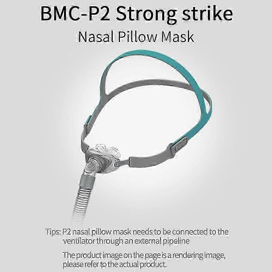 for -P2 CPAP Nasal Case W Headgear S M L Sleep Helper for Snoring