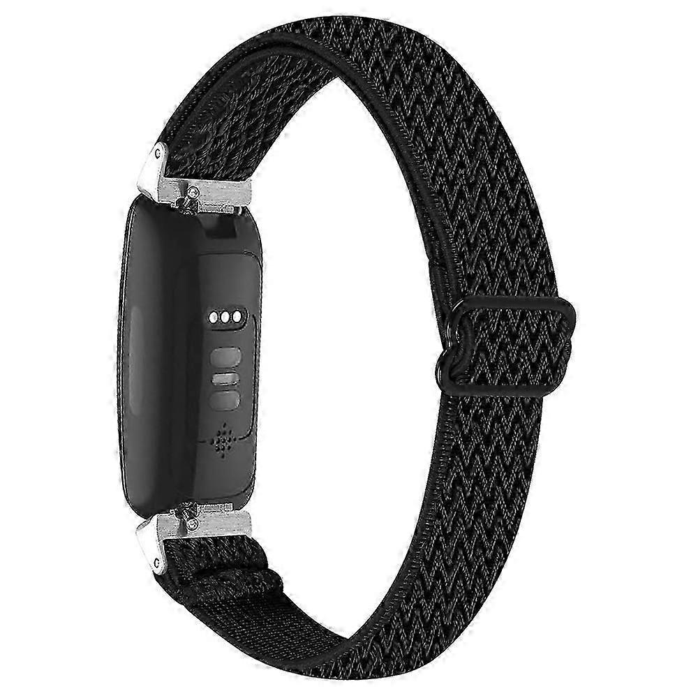 A Fitbit Inspire 3 hullám alakú szőtt nylon intelligens óraszíj csere csuklópánthoz