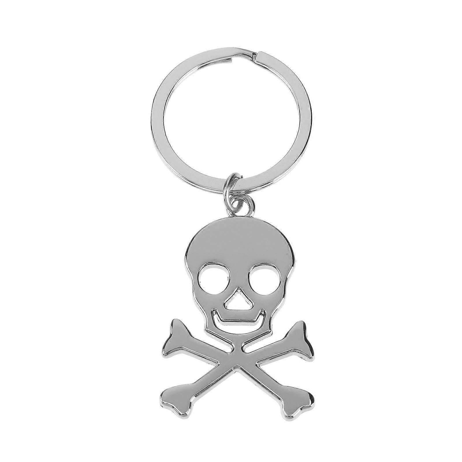 Stylish Skull Keyring, Durable Bag Phone Key Decor, Unique Gifting Solution