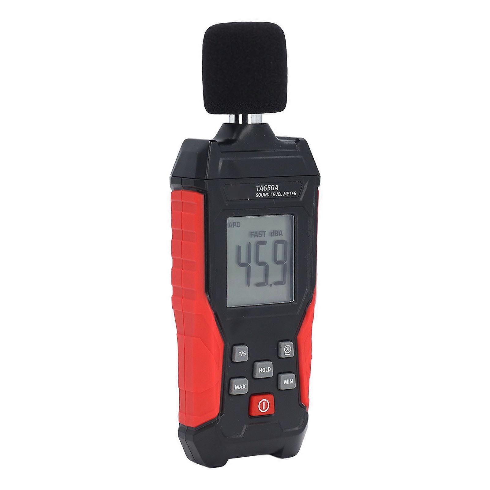 Sound Level Meter 30.0‑130dBA High Accuracy Digital Noise Decibel Meter for Home 