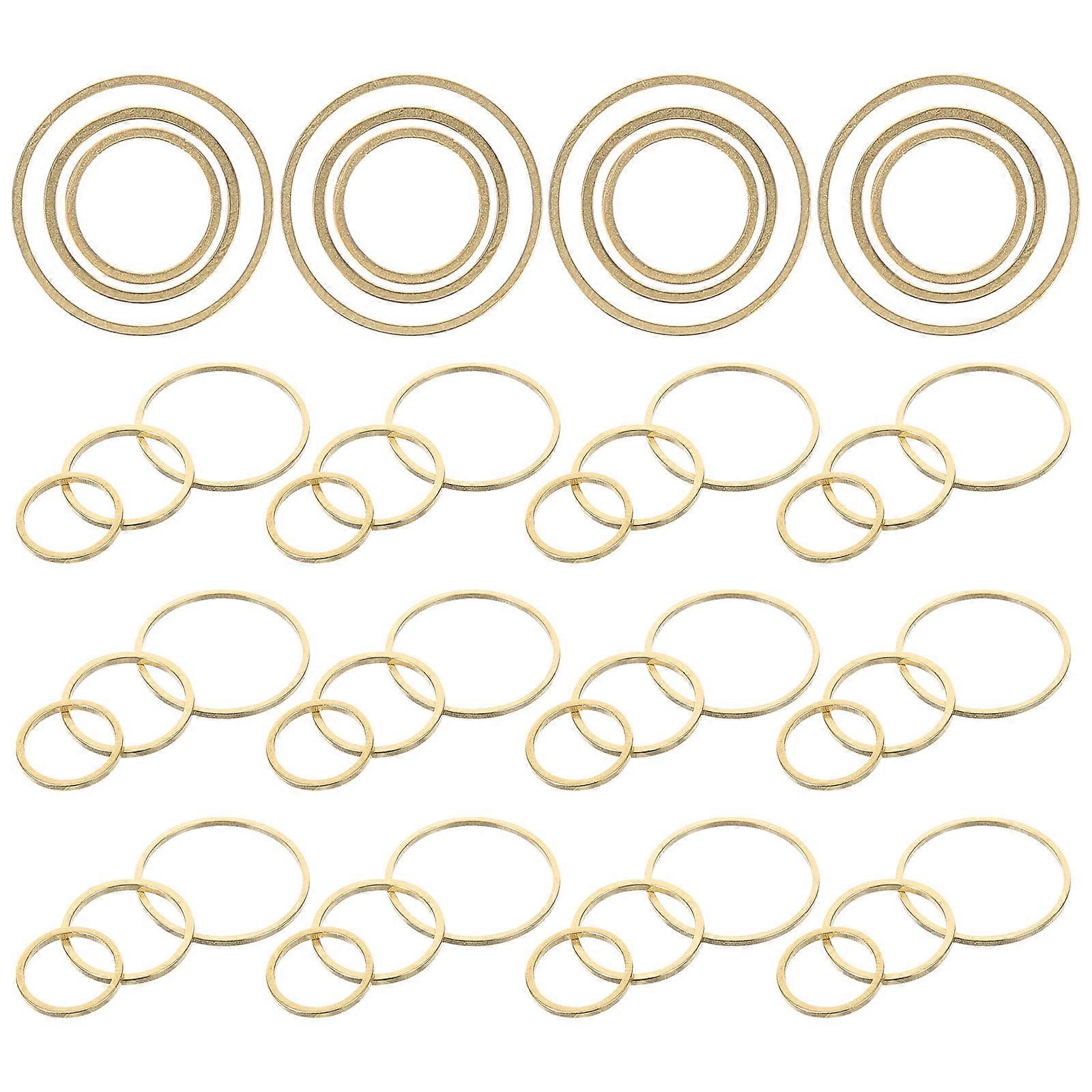 a polished and engaging product description for your **60pcs Copper Round Charms**:
✨ **60pcs Copper Round Charms for Jewelry Making** ✨
Elevate