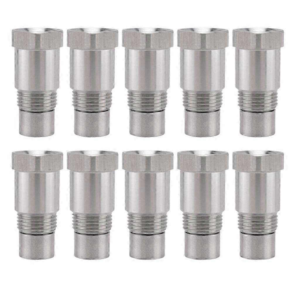10Pcs Oxygen O2 Sensor Spacer Adapter Bung Catalytic Converter Fix Check Engine Light
