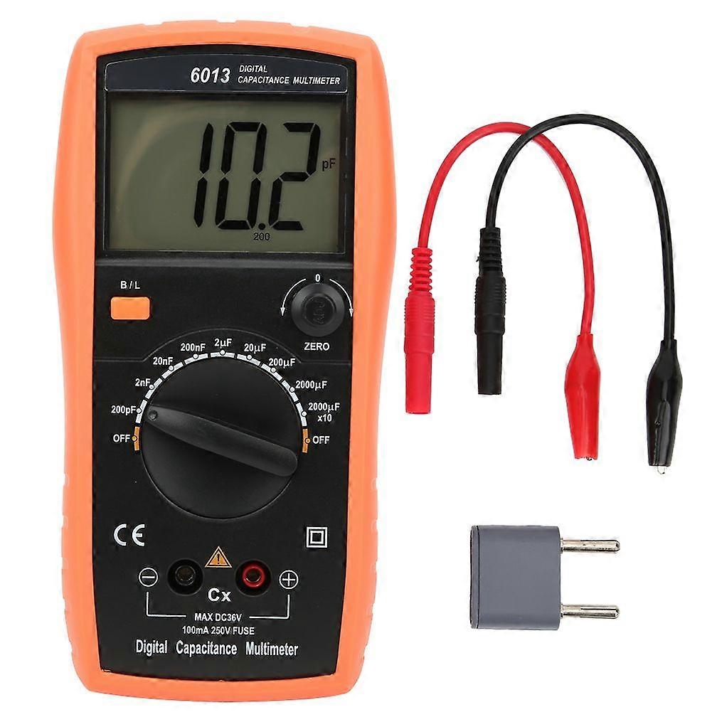 High quality  6013 Digital Capacitance Meter Manual Range 2000 Count Capacitance