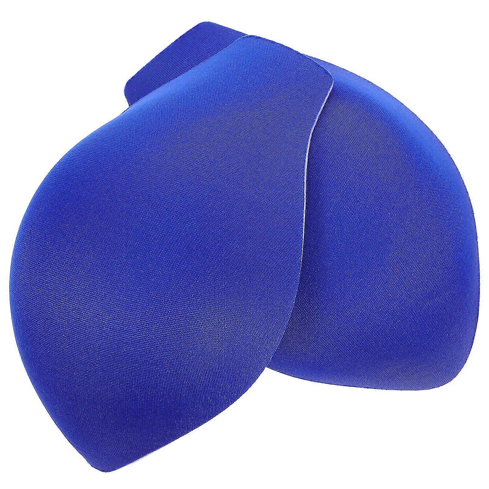 Swimwear Pouch Pads for Swimming Briefs, Blue Polyester Padding to Enhance Fit in Beach Shorts, Surfing and Fitness Use
