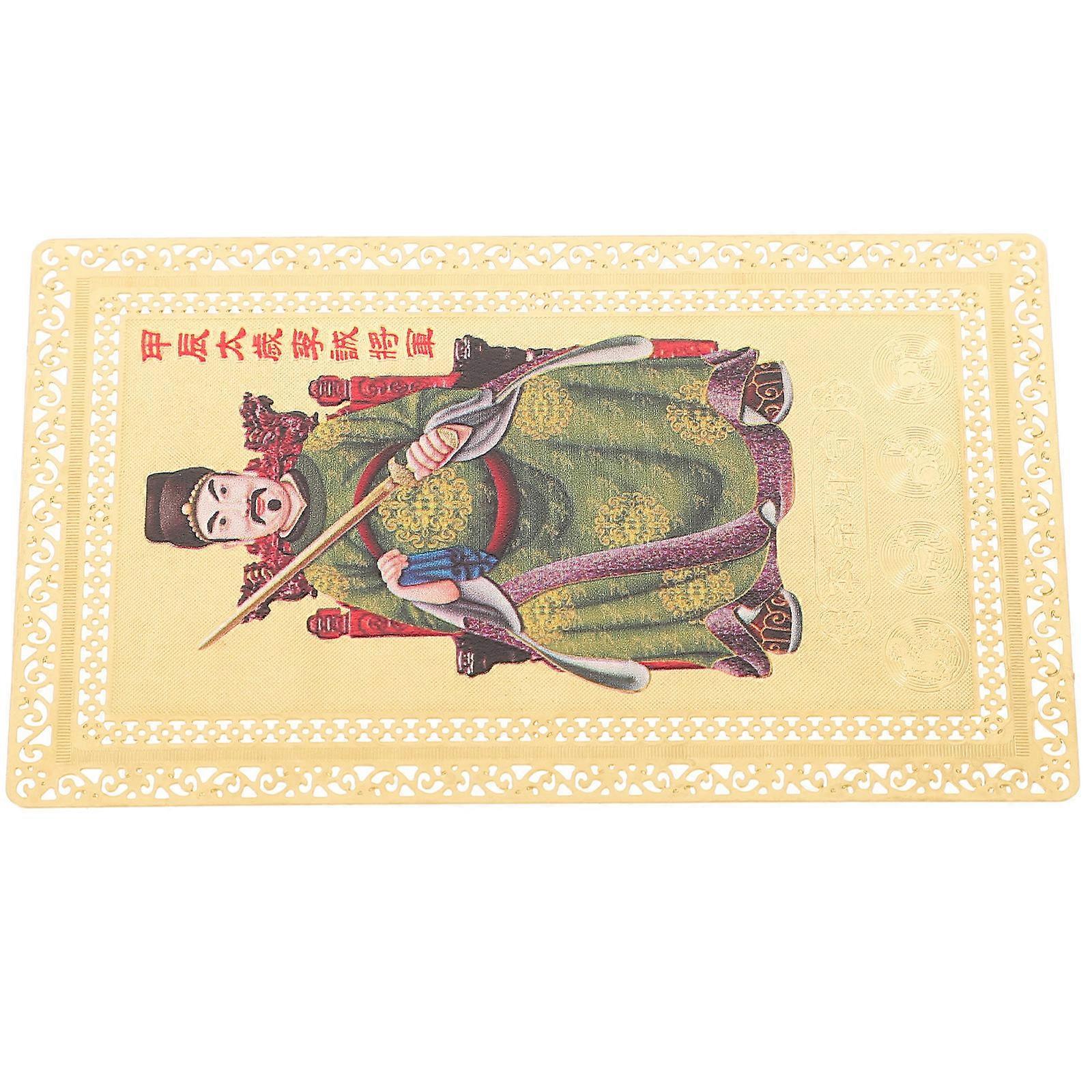 Blessed Amulet Card Representing Tradition, Convenient and Chic