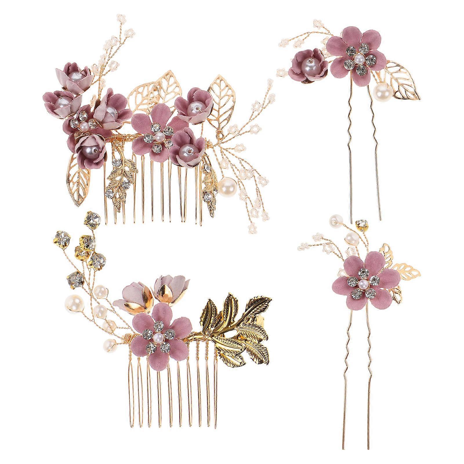 Luxury Hair Combs for Wedding Ceremonies, Unique Crystal Details