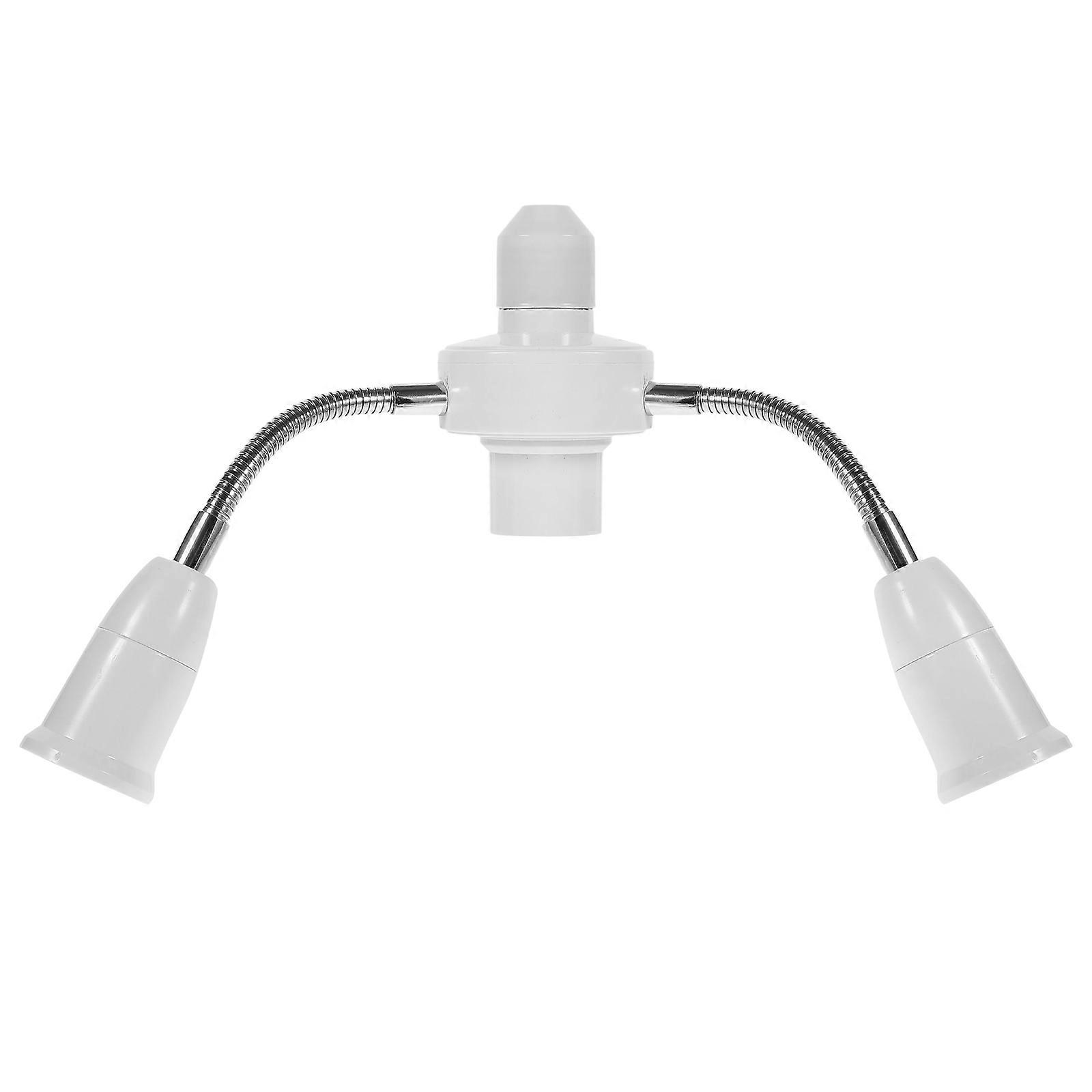 The **Multi Head Light Socket Adapter with Flexible Hose Light Bulb Extension Converter** is a versatile lighting solution designed for unique