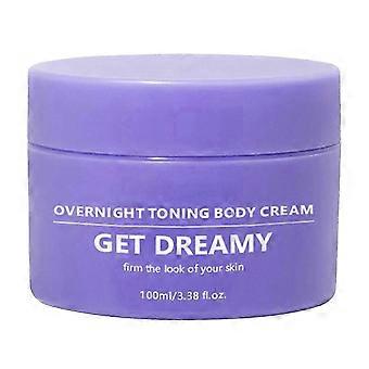 Crema reafirmante nocturna, crema corporal reafirmante antiarrugas, crema tonificante nocturna Get-Dreamy para pieles flácidas.