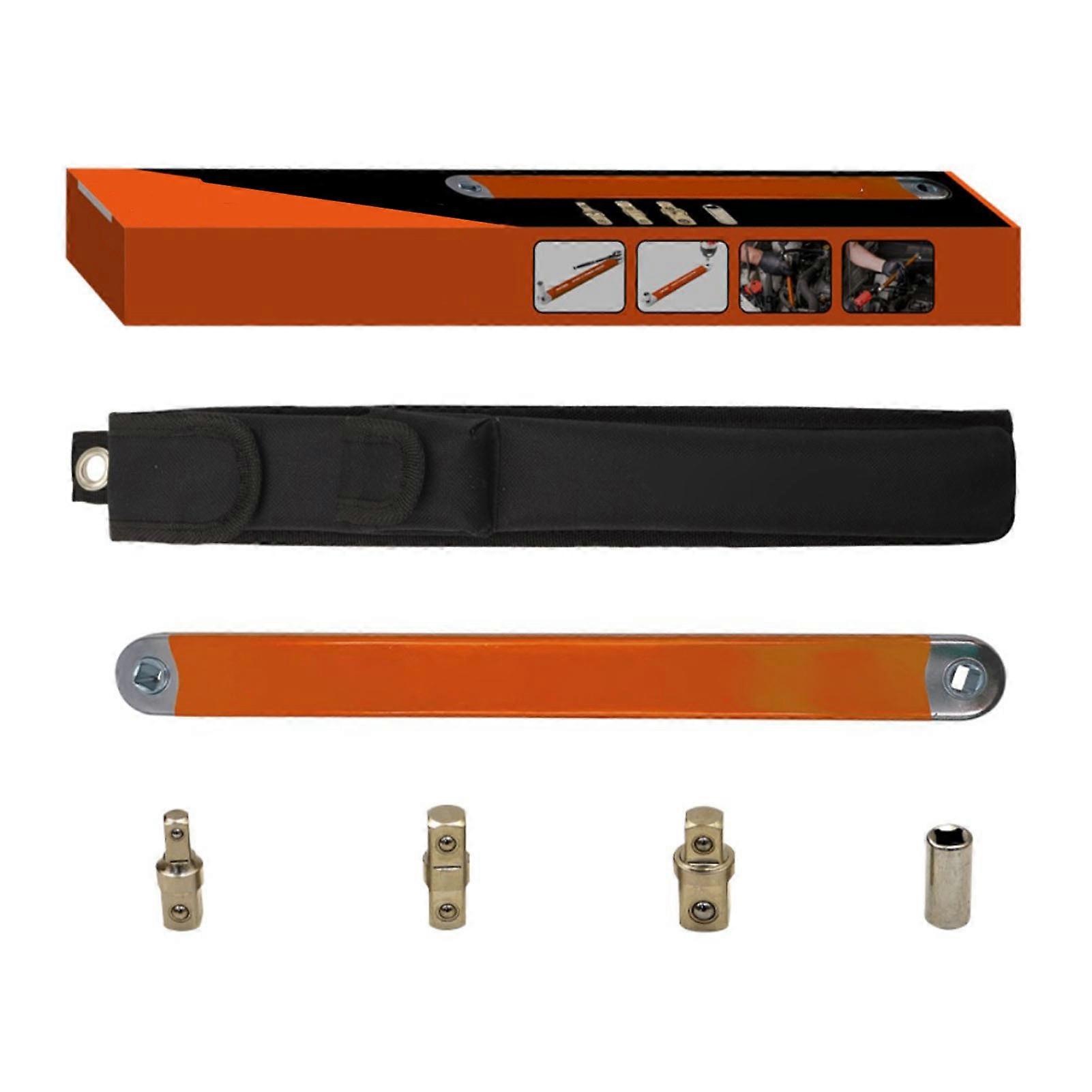 3/8 Offset Extended Multifunctional Socket Wrench Set Versatile, Ratchet Type