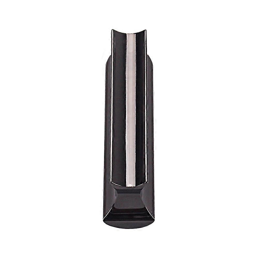 Black Stainless Steel Hawaii Slide Bar for Electric Guitar & Bass – Ergonomic Design for Enhanced Sustain and Lap Playing Control