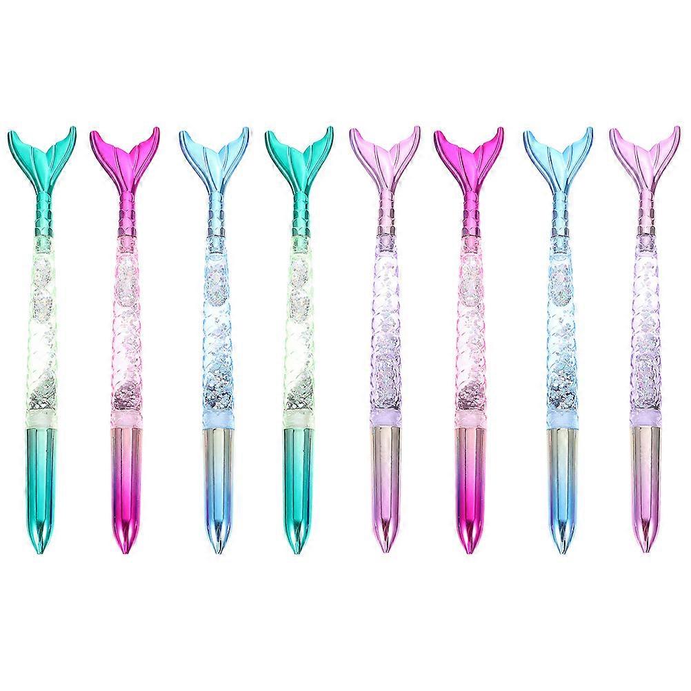 Gradient Daily Use Office Use Assorted Color 15.5X2.5X1CM ABS Material 8Pcs