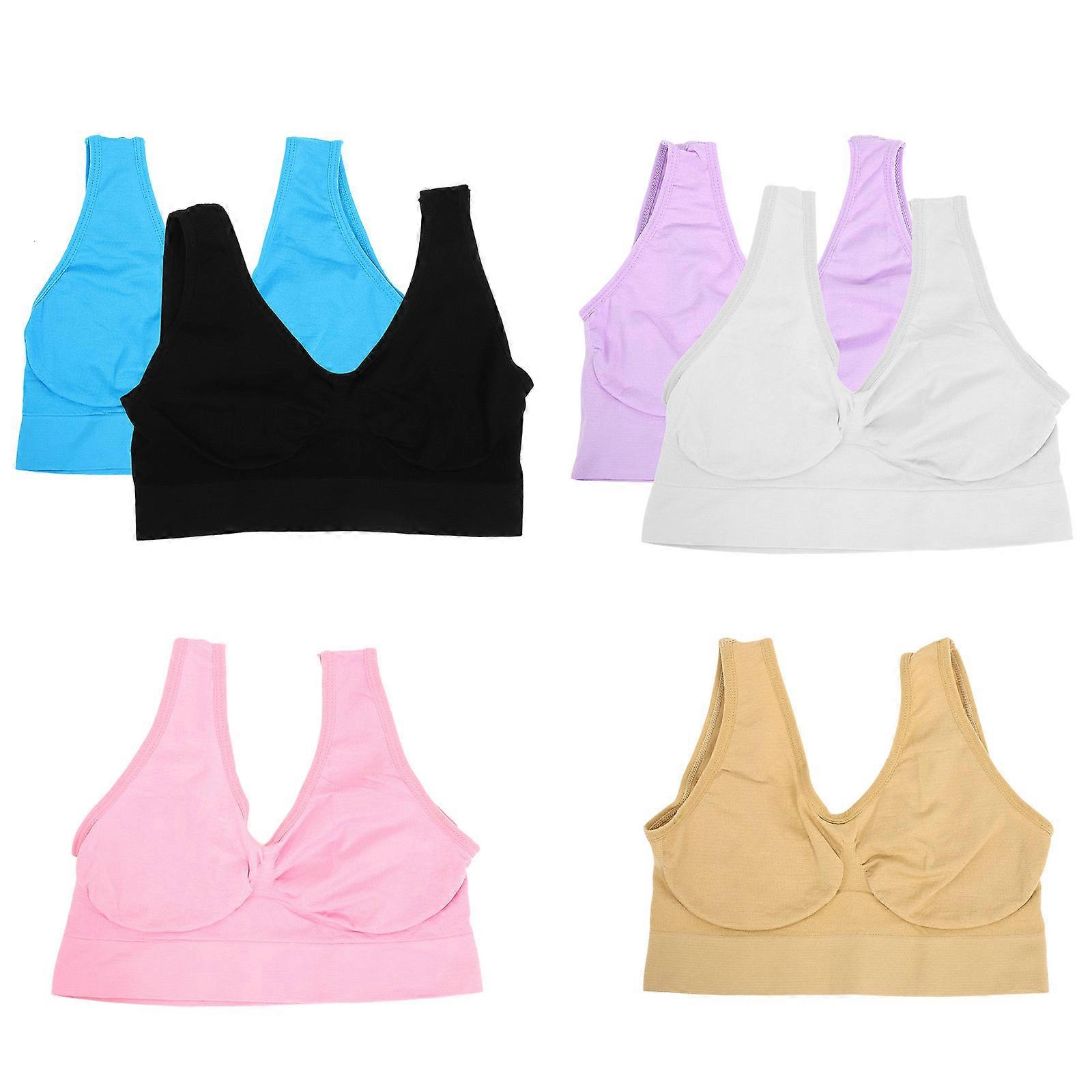 Fitness Underwear Women Gym Clothes Seamless Design Breathable Sweat-Absorbent High Elasticity Supportive Shaping for Yoga Running 6Pcs