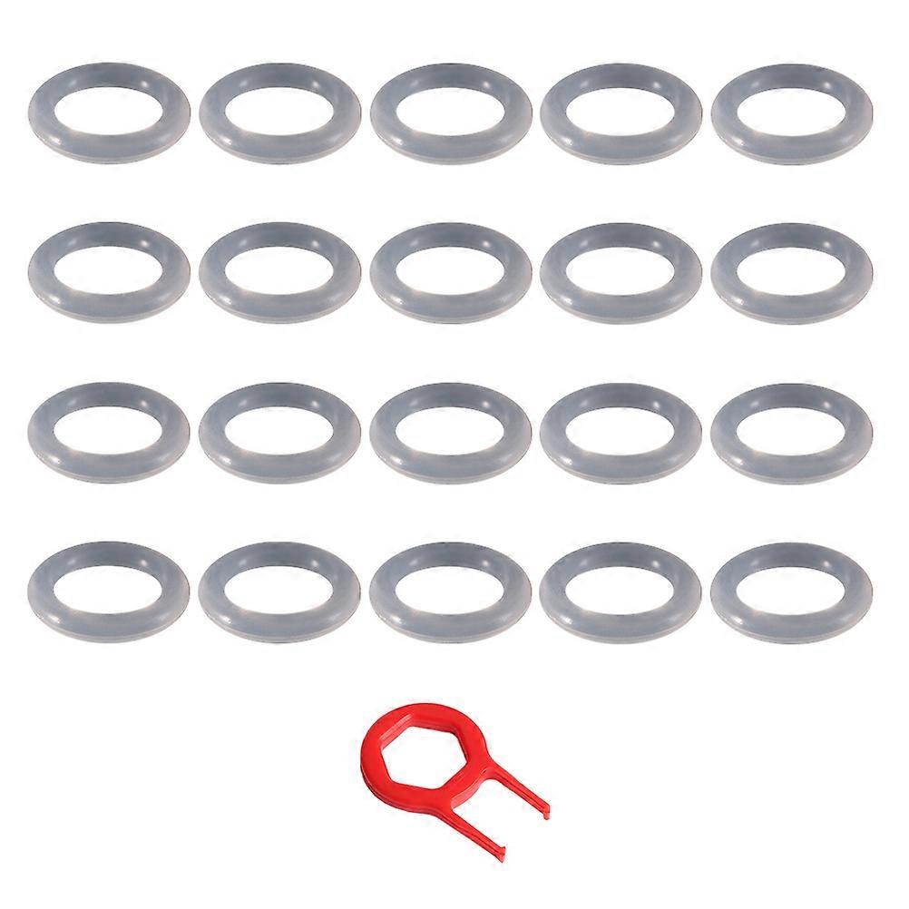 Silicone Dampeners Shape Keycap Puller Tool for Mechanical Keyboard Use Easy Installation and 1Set