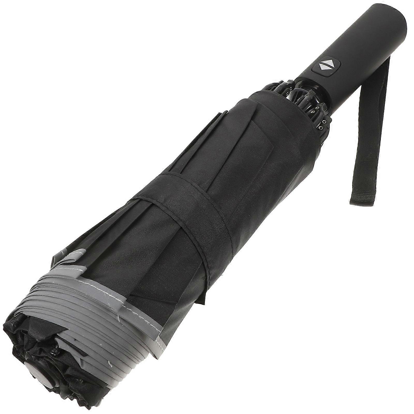 Lightweight Windproof Folding Umbrella with Reflective Sun Protection – Compact Portable Design for Outdoor Travel and Rain Protection for Men and
