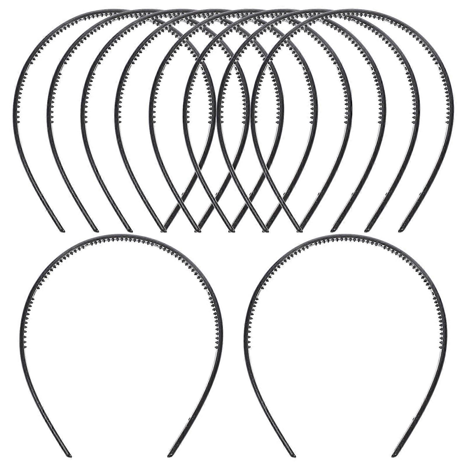 Here's a polished and engaging product description for your **10pcs Retro Headbands With Teeth Decorative Hair Bands**:
### π 10pcs Retro