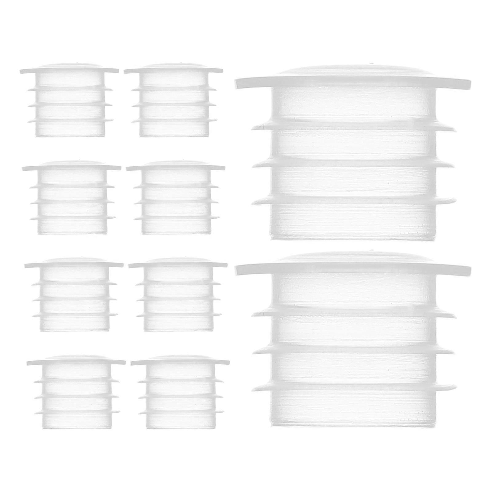 Reusable End Covers Wine Stoppers With Ring Leakproof Seal For Home Party Outdoor Travel Bottles 100Pack