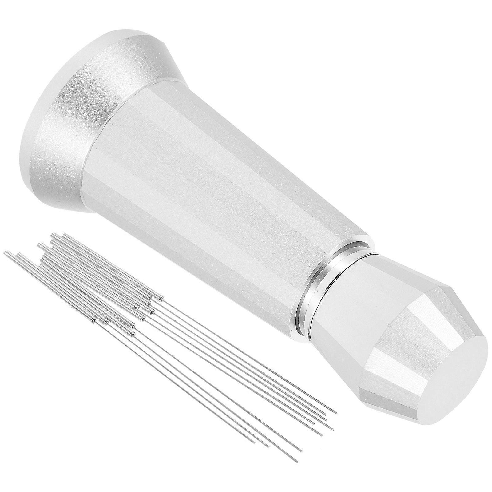 Espresso Powder Stirring Coffee Needle Espresso Coffee Stirrer Tool Home Use Silver 1Pack