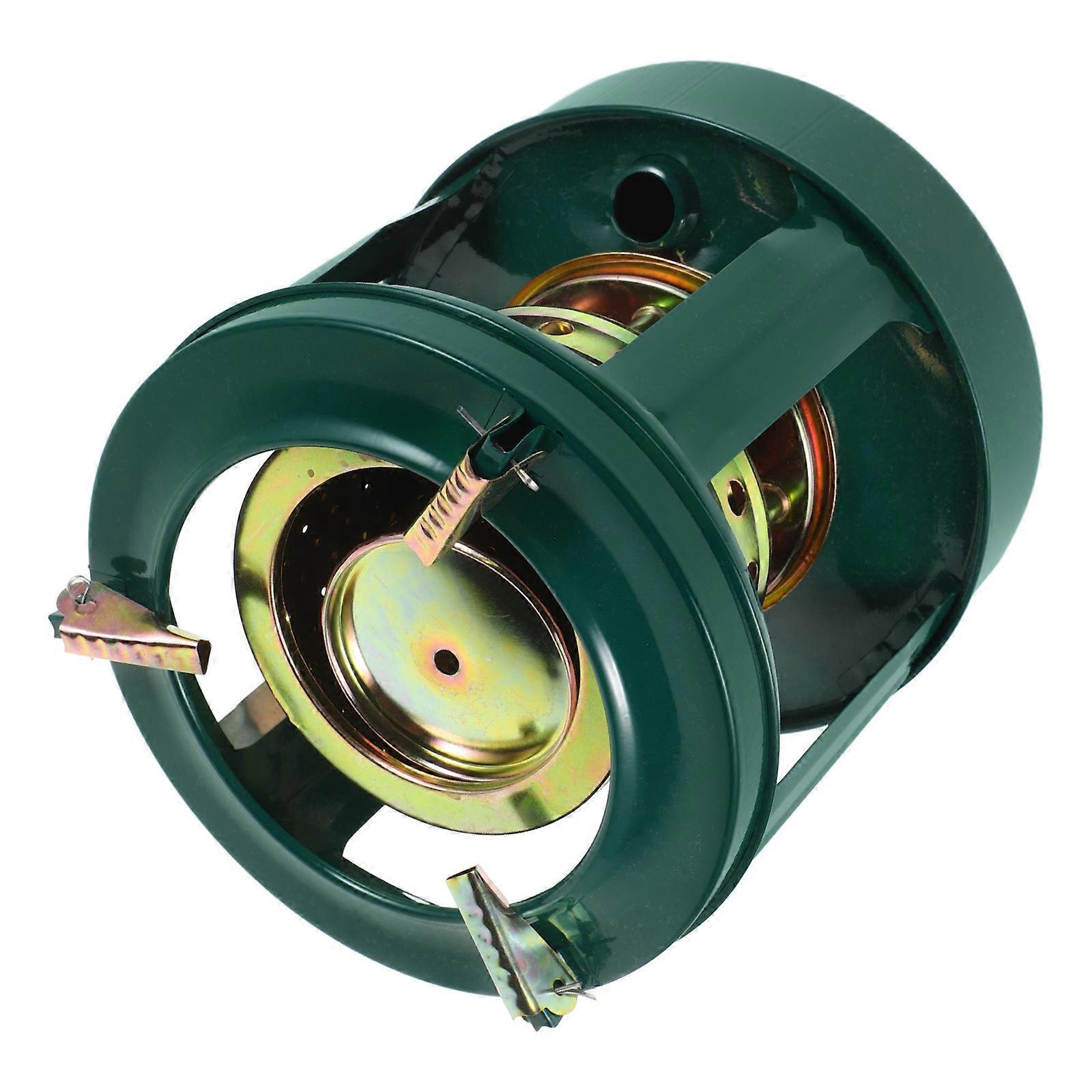 Outdoor Camping Furnace Kerosene Heater 8 Wicks Dark Green 18.50X17.00X17.00CM Cooking And Heating 1Pcs