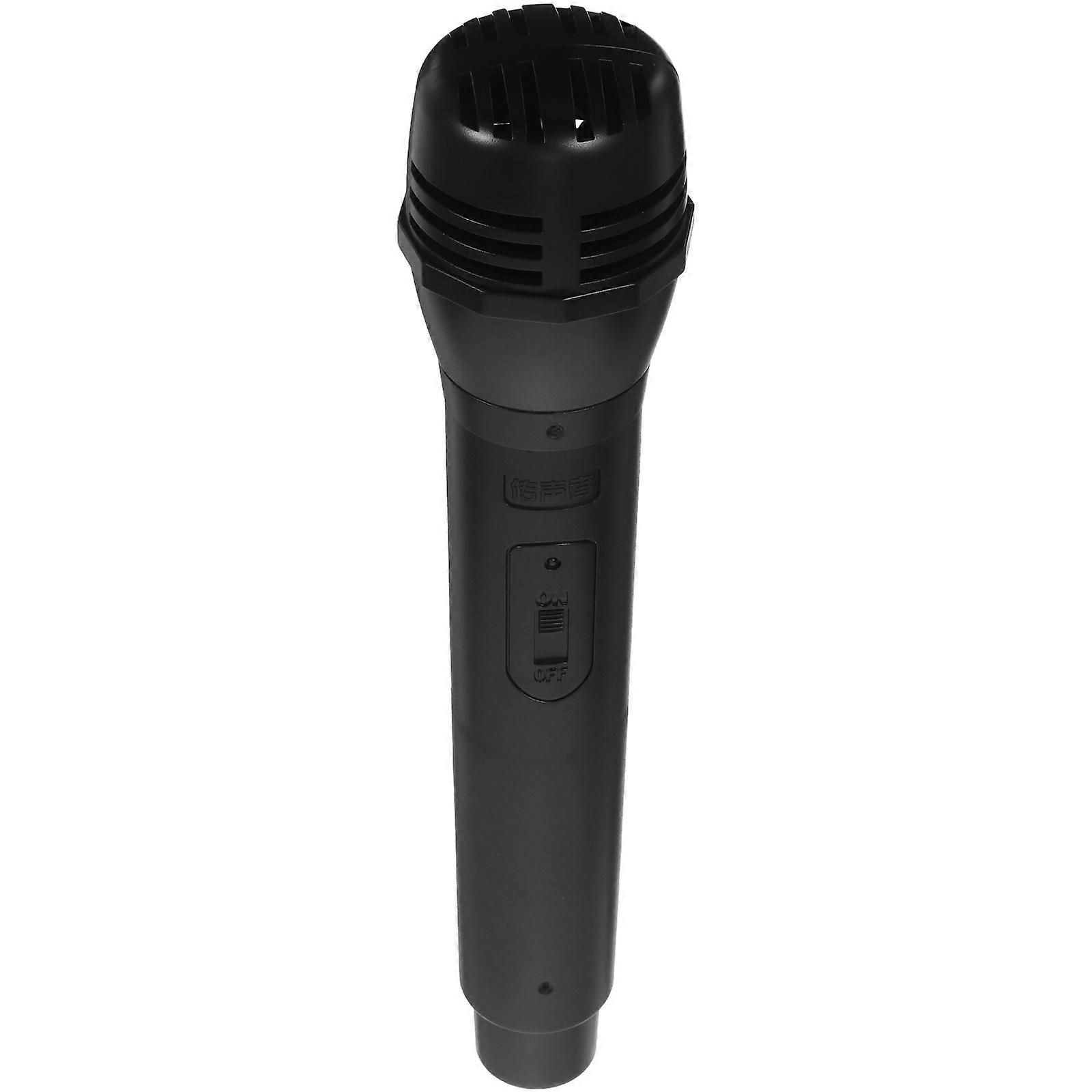 Microphone Prop Model Realistic Microphone Prop Party Prop Cylindrical High Simulation Design Children 1Pack