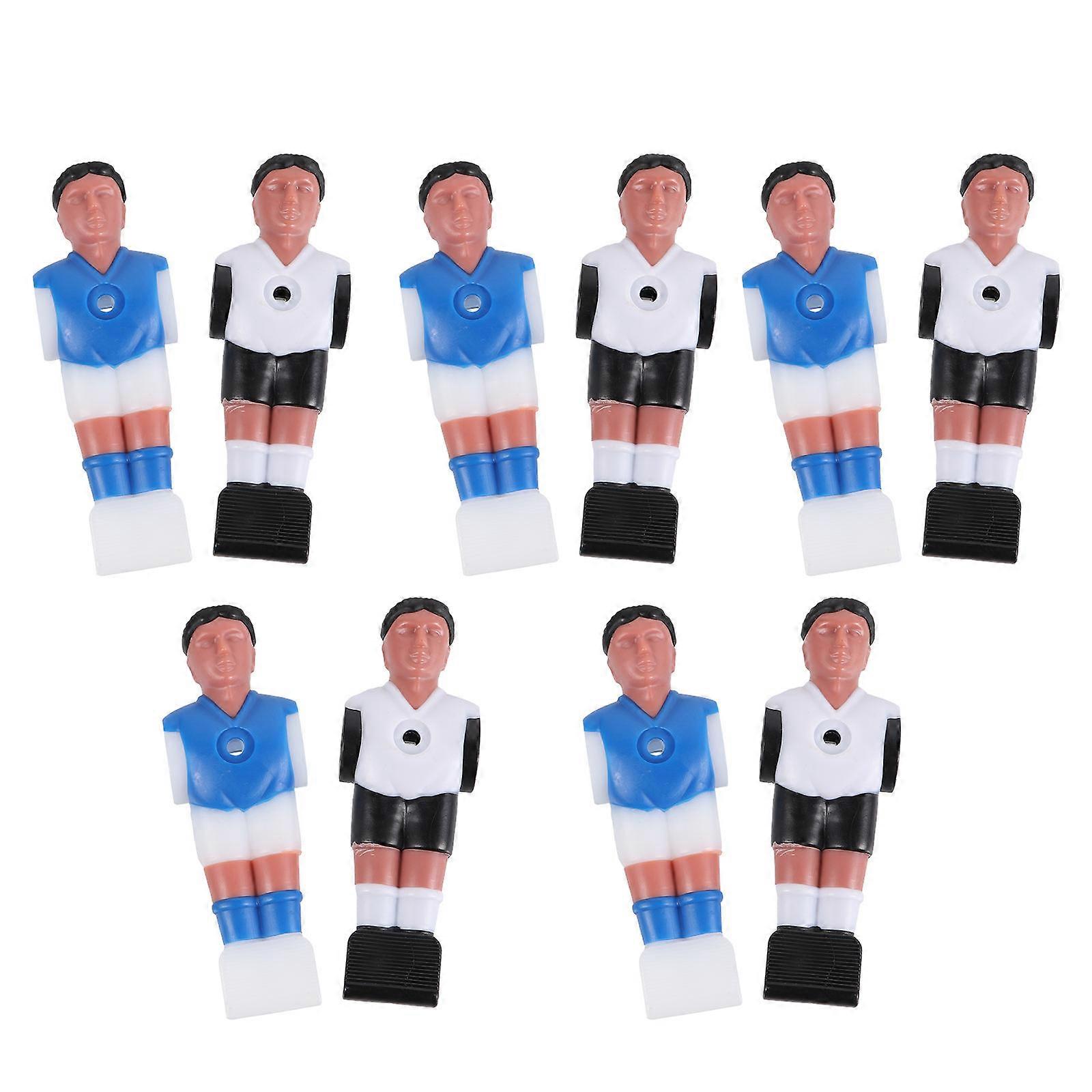 Foosball Player Replacement Interactive Football Table Game 11.00X4.00X2.50cm 10Pcs