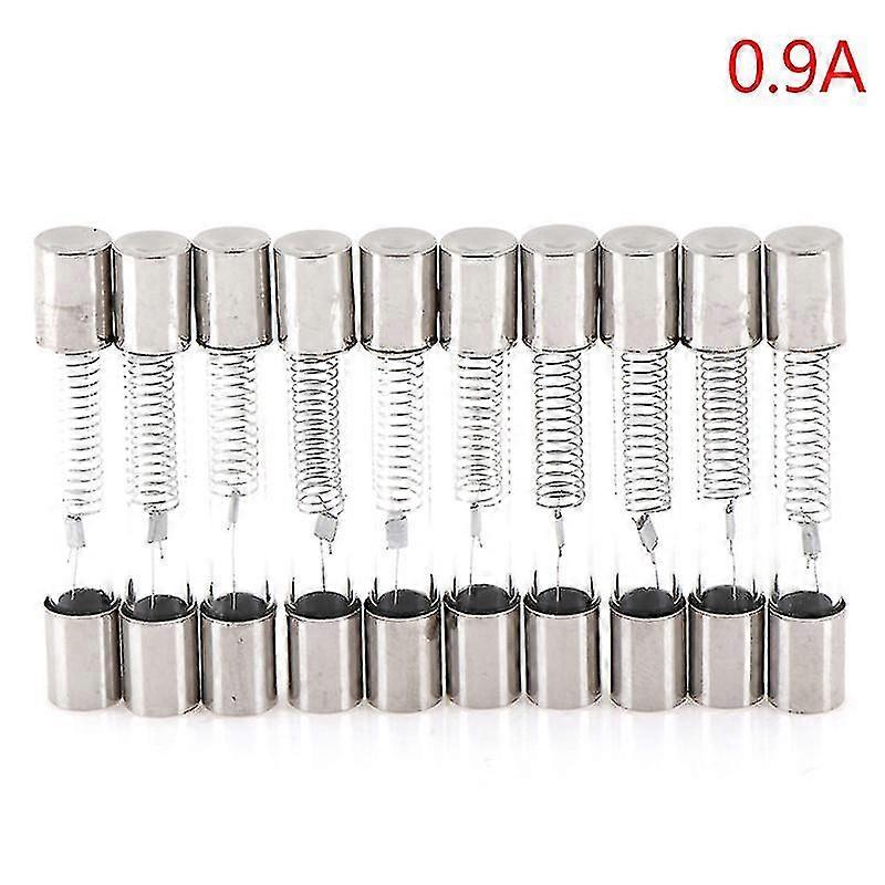 10 pcs 5kV Microondas Forno Fusível Fusível de Alta Tensão 0.65a 0.7a 0.75a 0.8a 0.9a Hfmqv