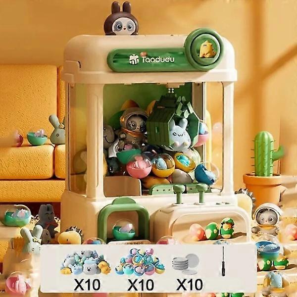 ドールマシンキッズコイン操作ゲームプレイミニクローキャッチおもちゃクレーンマシンミュージックドール