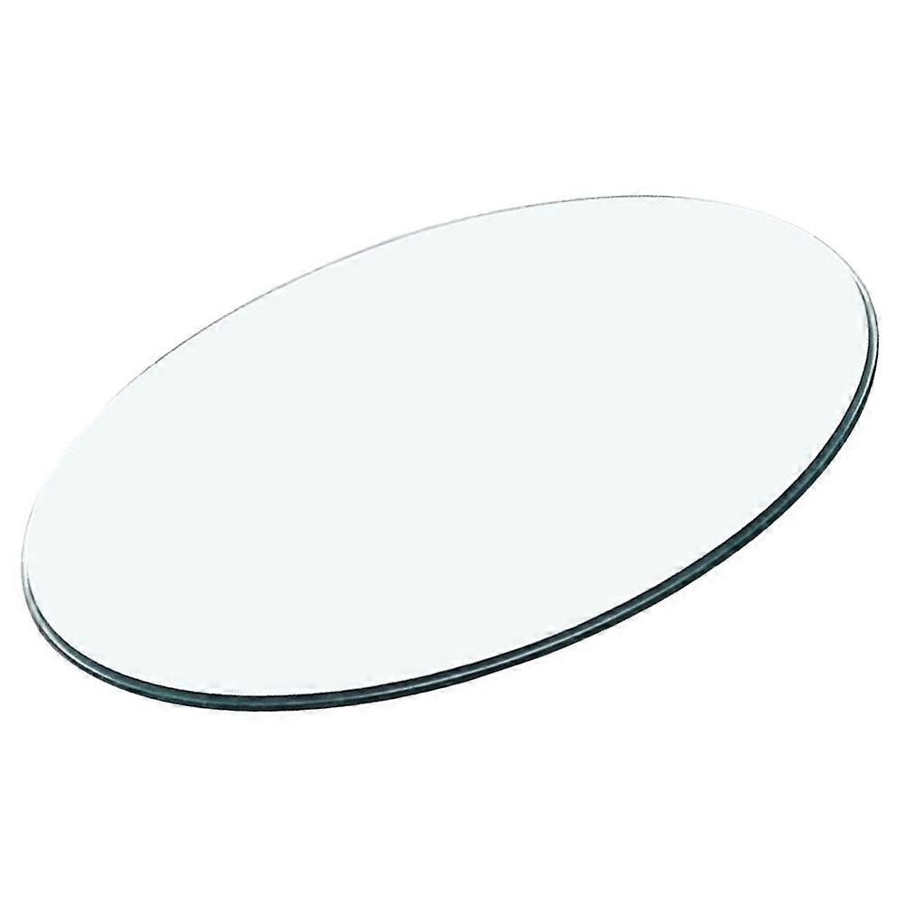 Dining Glass Table Tempered Glass Simple Design for Hotel Use 1Set