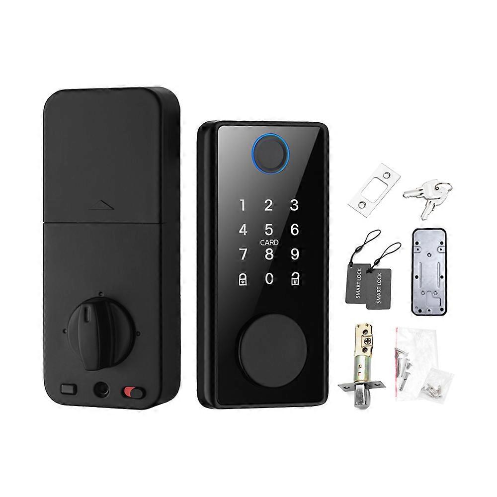 Touch Door Lock 5 in 1 Electronic Bluetooth Fingerprint Door Lock