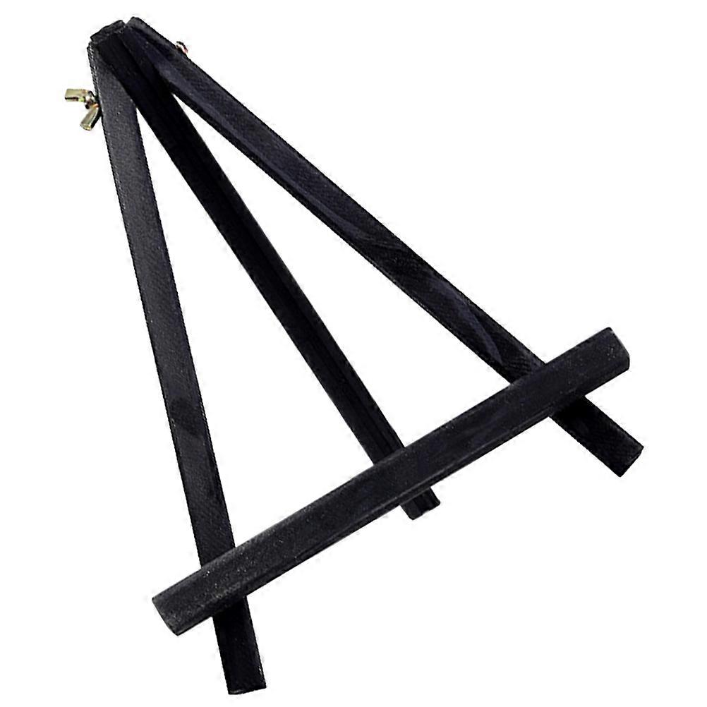 Painting Easel For Kids Triangular Wood Tabletop Easel Home Decoration Simple .43x7.07x1.97 In 1 Set