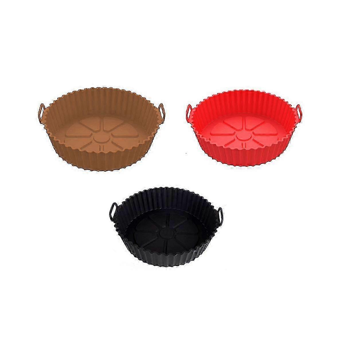 Silicone Lining for Air Fryer, Reusable Silicone Basket Bowl Pot
