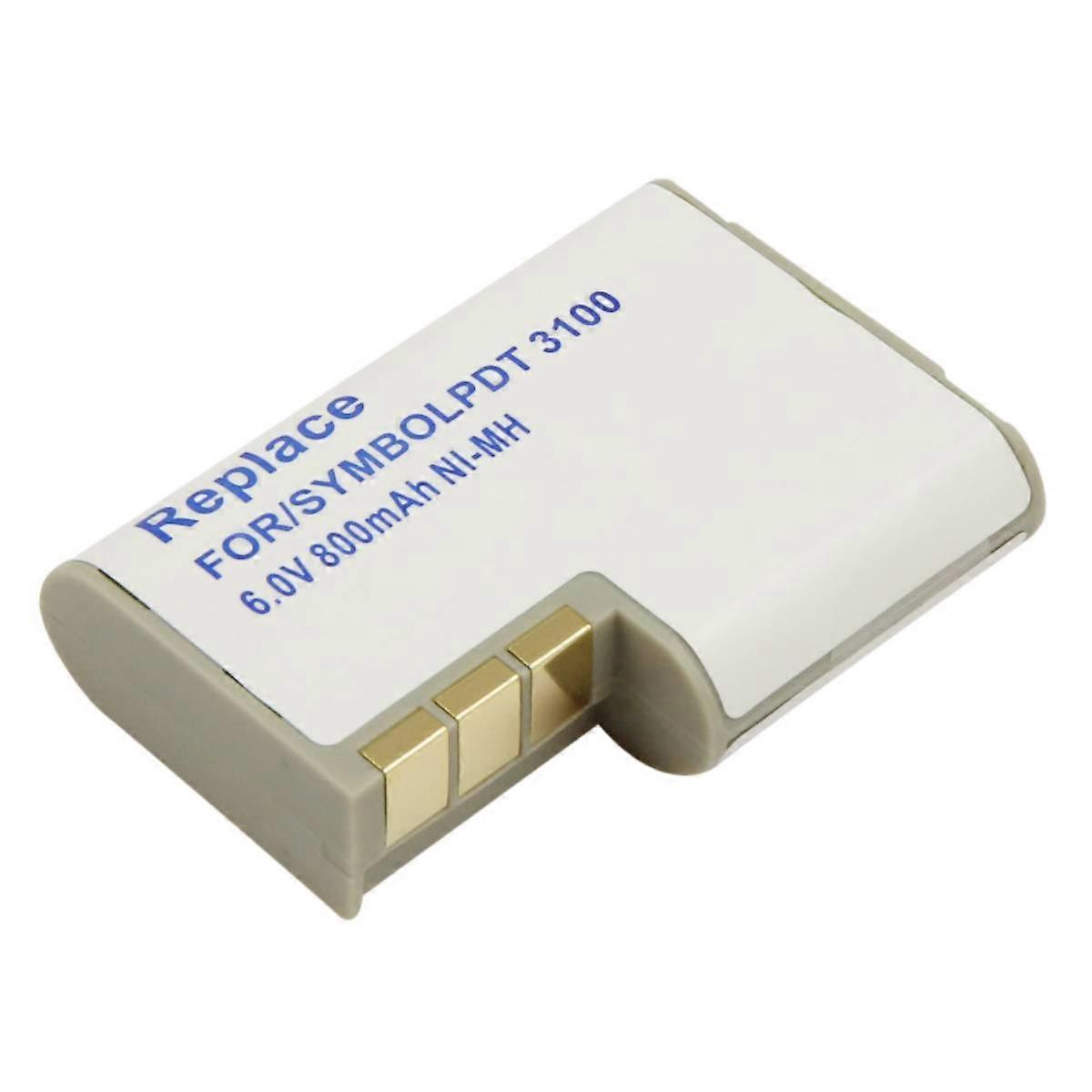 Replacement Battery for Symbol PDT 3100 3110 3140 6V 800mAh NiMH, Grey