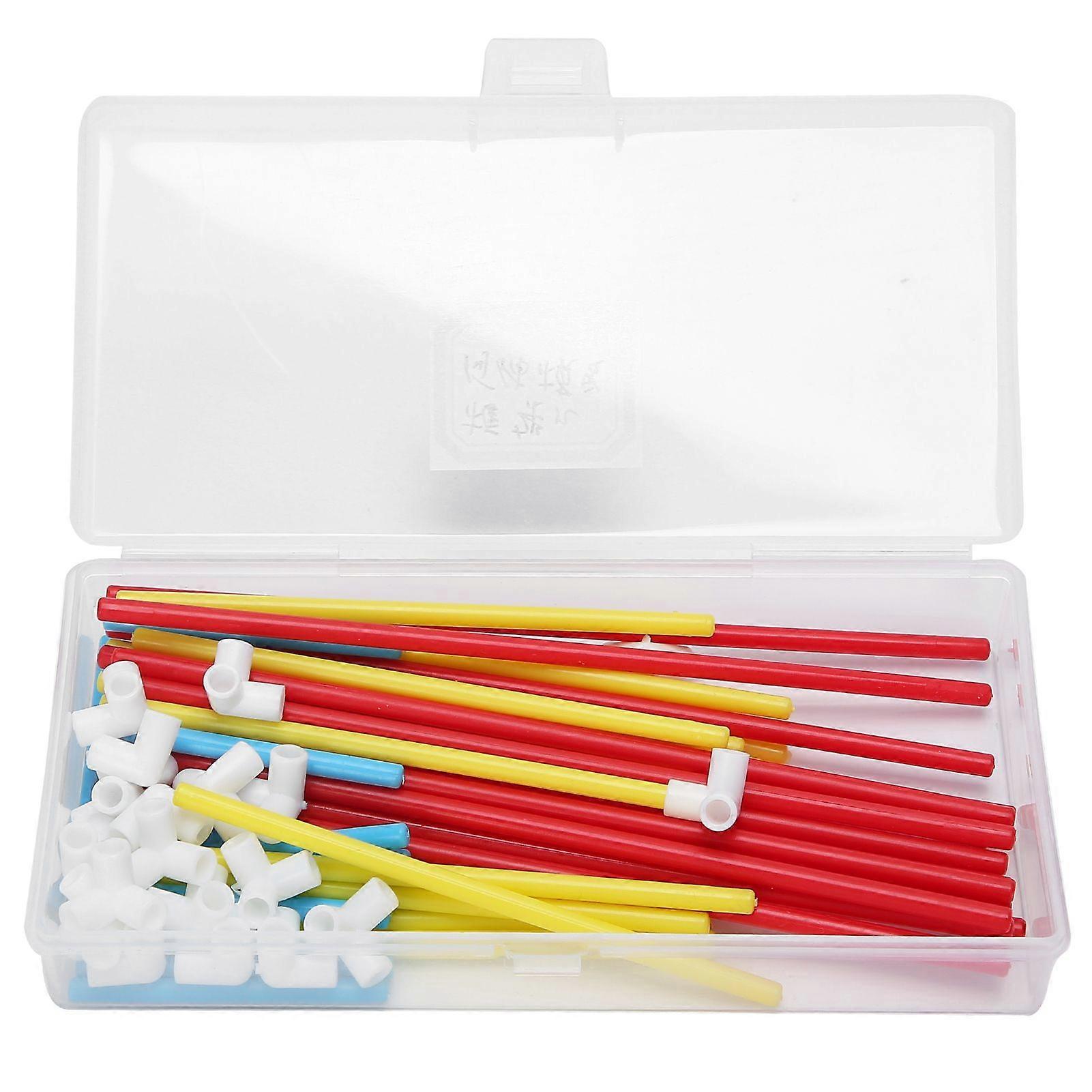 2025 Latest Model  Straw Constructor Building Blocks DIY Assembled Kids'