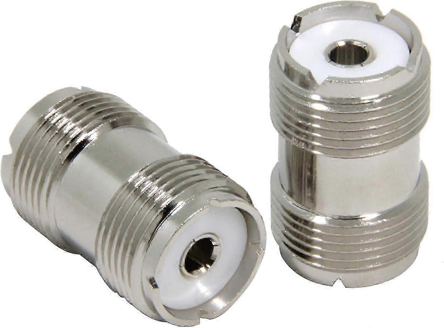 UHF PL-259 Buchse auf Koaxialadapter 2er Pack