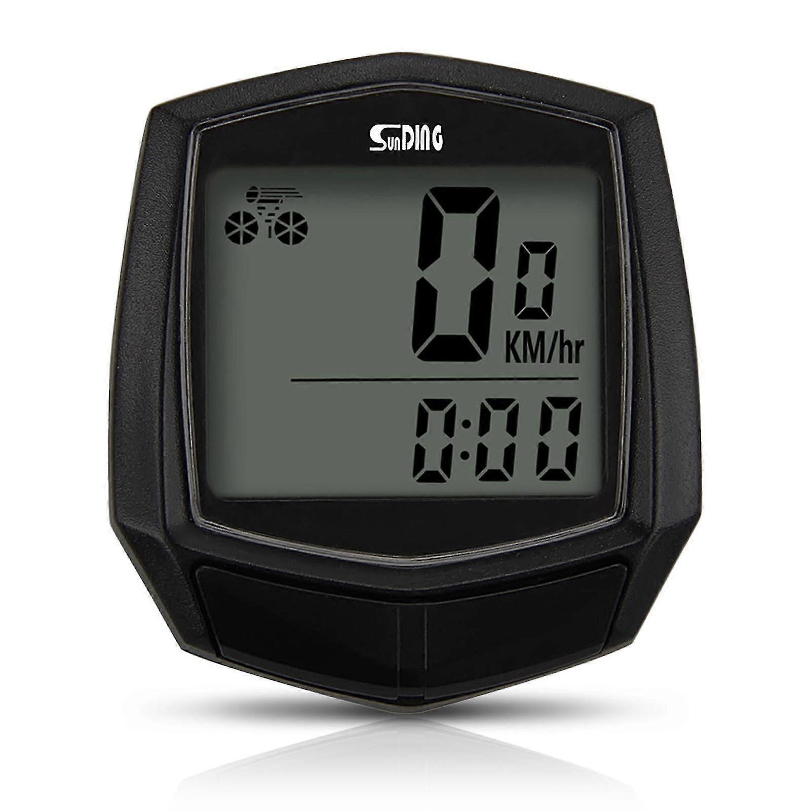 Cycling Computer Wired Type Bike Computer Rainproof LCD Screen Bicycle Computer