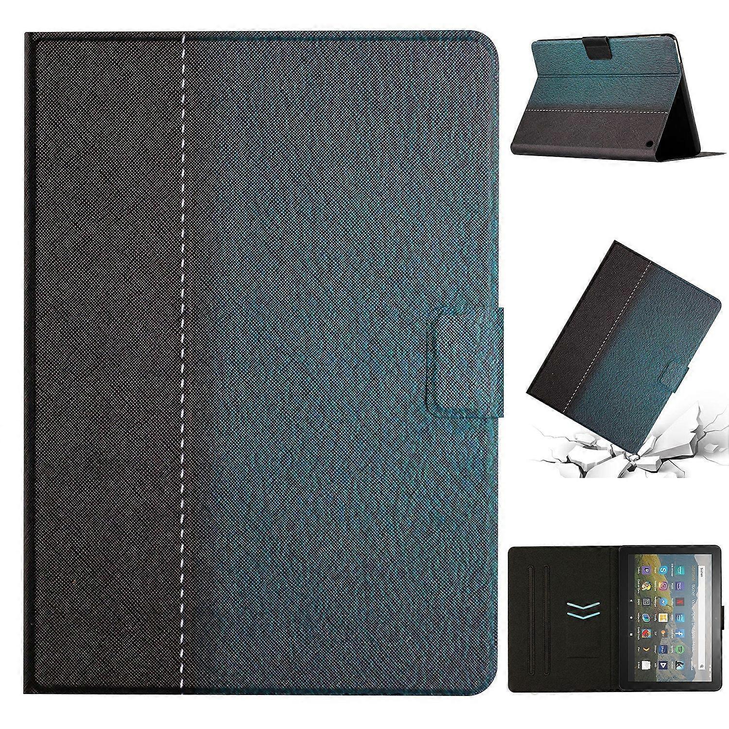 Solid Color Smart Leather Case For Amazon Kindle Fire Max 11