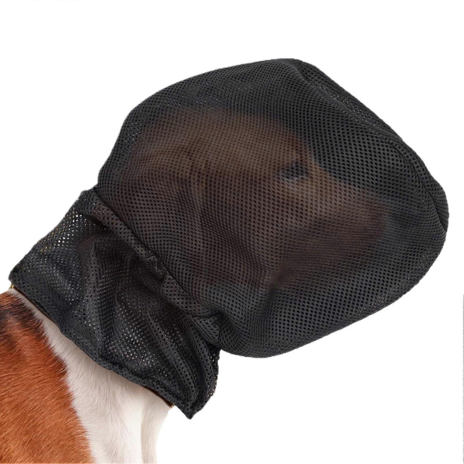 Dog Face Guard Adjustable Breathable Pet Muzzle for Outdoor Use (Size XS)
