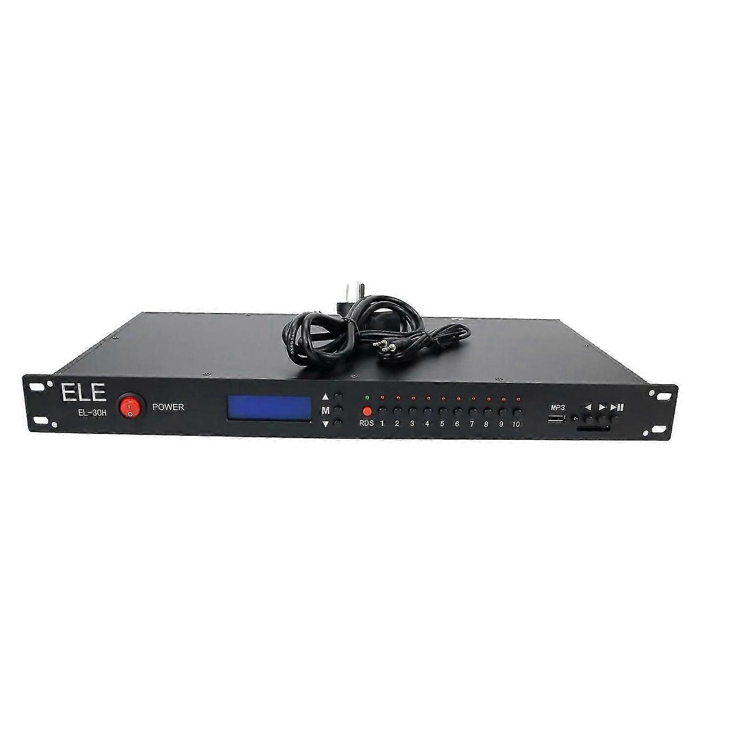 Wireless FM Transmitter Radio Broadcast Transmitter RDS FM Radio EL-30H 15W