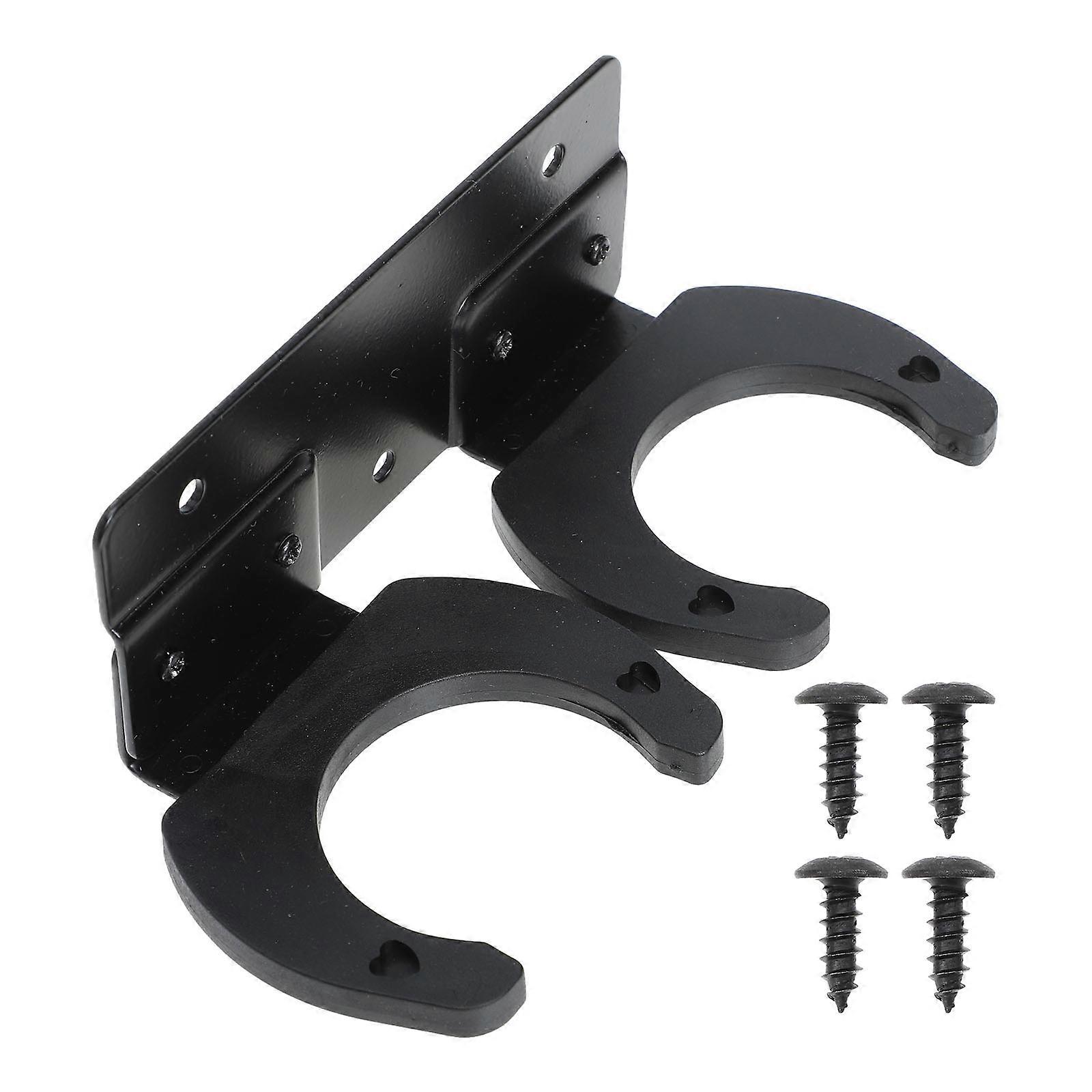 Wall Mounted Microphone Holder Rack for KTV Karaoke Home Use Space Saving Stable Positioning Easy Installation