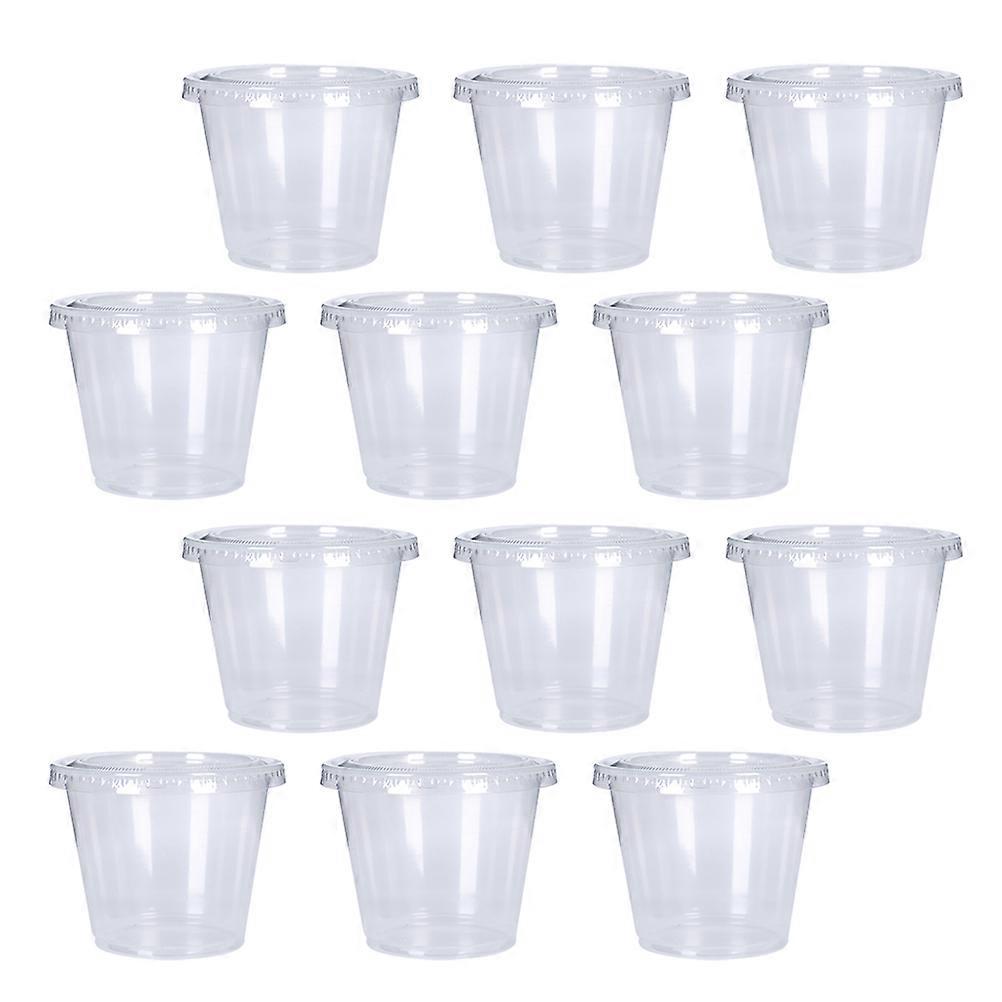 Small Cups with Lids Heat Resistance for Home Gatherings 100Set